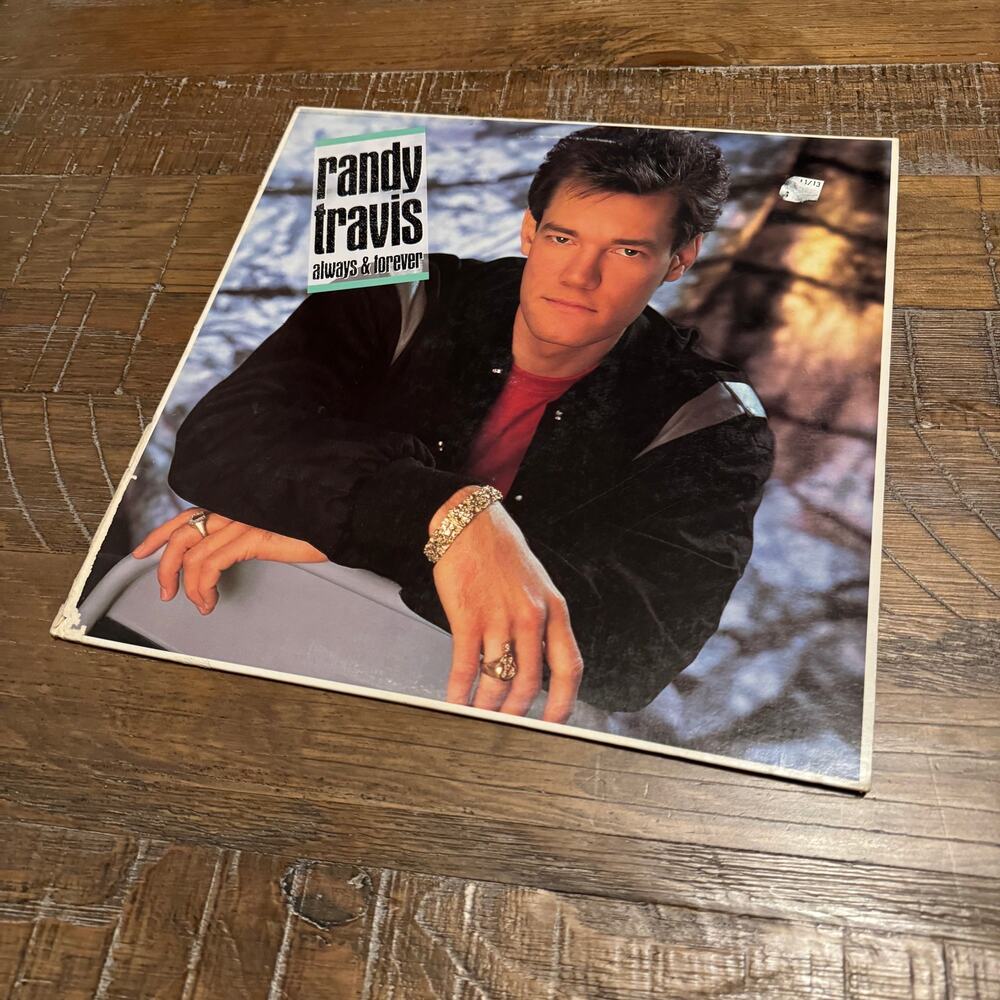 Randy Travis Always & Forever Vinyl LP 1987 WB 1-25568 Inner Lyric Sleeve